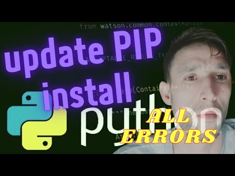 update pip python  fix warninig