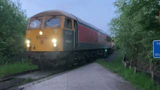 69004 arrives into Goole Glassworks