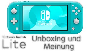 Unboxing + Meinung: Nintendo Switch Lite