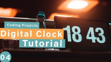 Code a Digital Clock (HTML/JS/CSS)