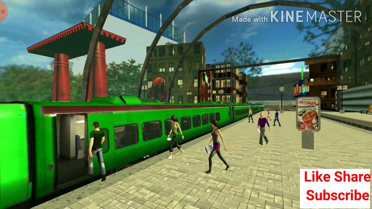 City Train Train For Kinds Video Games for Android Train Game