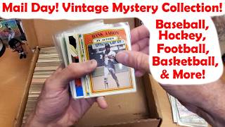 Mail Day! Vintage Mystery Collection! All Sports Plus More!