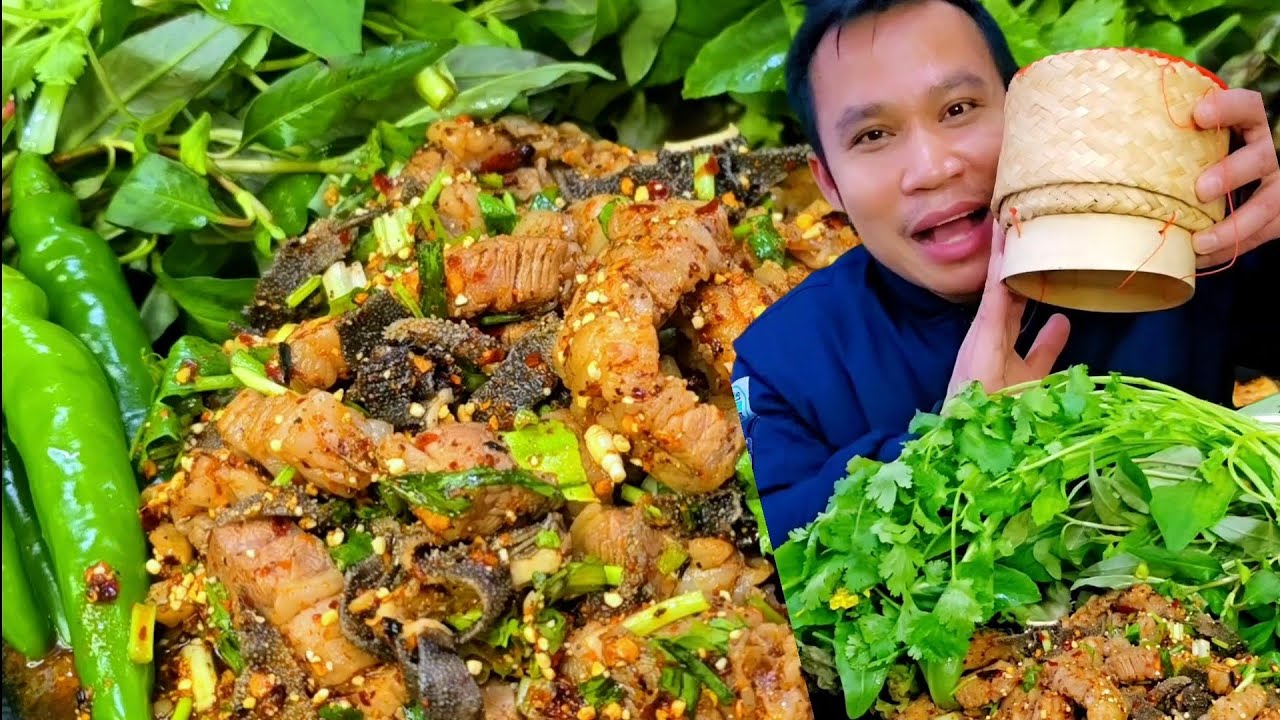 ลาบเนื้อวัว ติดมันรสจัดๆขมๆอ่ำล่ำแซ่บๆ สวัสดีปีใหม่2569 