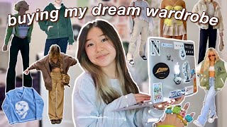 buying my DREAM wardrobe! (online shop with me)