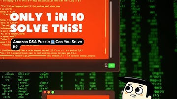 This Amazon Interview Question Stumps Most Candidates | Can You Solve It?