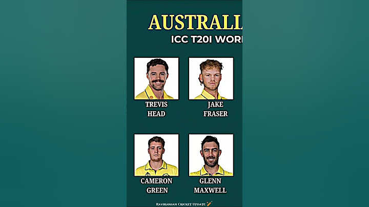 Australia dangerous playing XI T20 World Cup 2026 coming soon | #auscricket #ytshorts  #trevishead