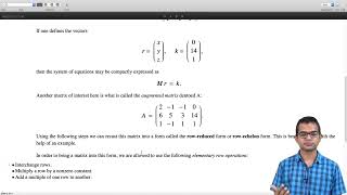 Row reduction of matrices #swayamprabha