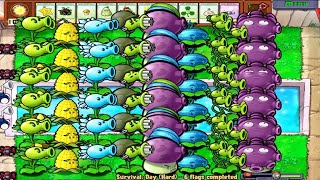 All Pea PvZ vs Fume Shroom vs Giga Gargantuar Epic PvZ Hack