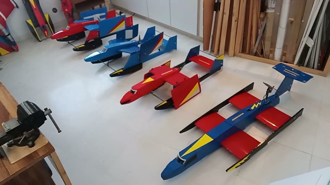 Will they fly this time?! Nearly finished go at flying/car/boats...