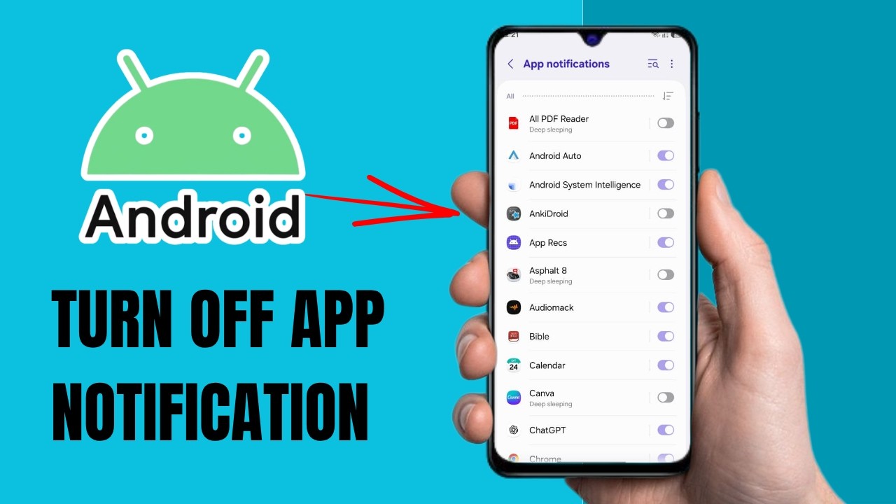 How to Turn Off App Notifications on Samsung & Android Phones (Easy ...