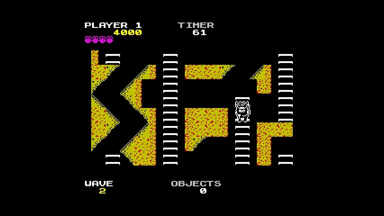 Peter Pack Rat - Action Platformer Game for ZX Spectrum - ZX-Art