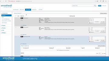 Link load balancing | Networking | Smoothwall