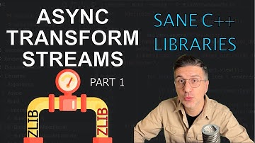 Async Transform Streams - Part 1 - Sane C++ Libraries [ep.32]