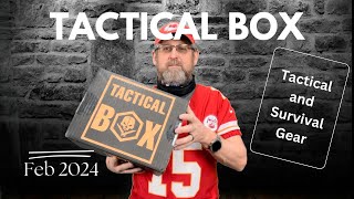 Tactical Box monthly box for Feb 2024