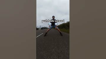 Down hill speed control, simple ways to slow down and stop! Inline skating, rollerblading