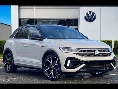 Brand New Volkswagen T-Roc 2.0 TSI R DSG 4Motion in Ascot Grey - Wrexham  Volkswagen 