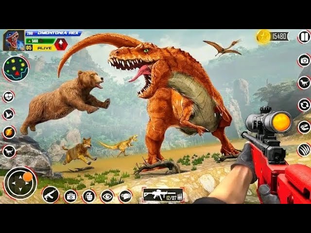 Wild Dino Hunting Game 3D