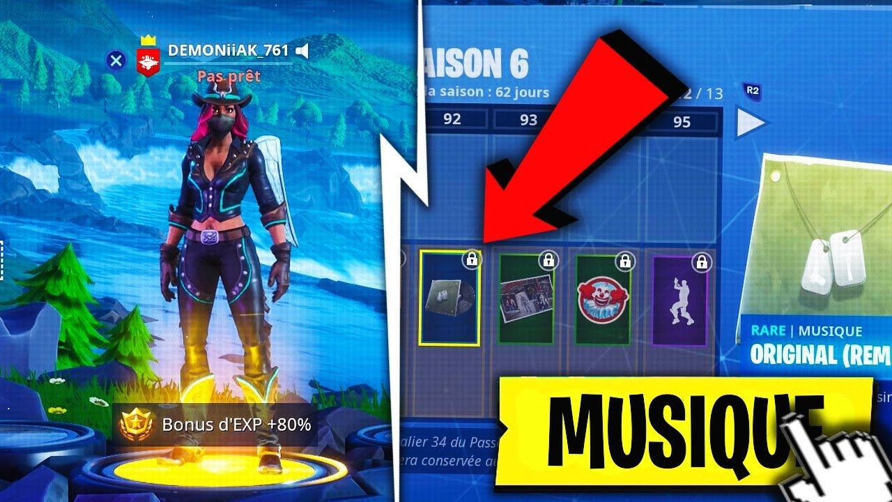 OBTENIR L'ANCIENNE MUSIQUE DE FORTNITE SANS LE PASSE DE COMBAT