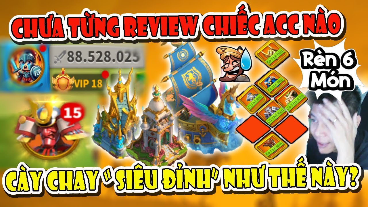 SỐC Nhất ROK Từng REVIEW . Còn Đầu MINA Sao Lại KHỦNG Như Thế Này ? Trong Rise of Kingdoms