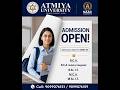 Admission Open 2026–27 | Computer Science Programs at ATMIYA University #Admission #ComputerScience