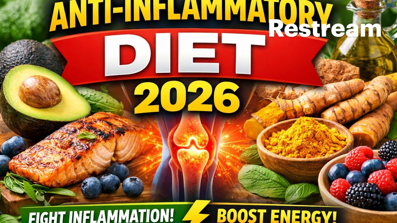Anti-Inflammatory Diet & Foods for 2026 — Reduce Pain, Improve Energy Naturally