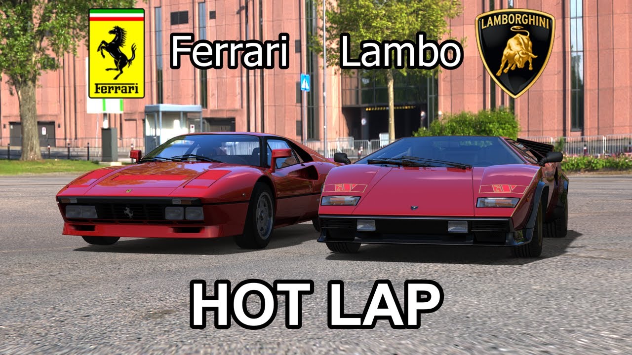 Ferrari 288 Gto vs Lamborghini Countach S1 | Hot Lap | Mugello