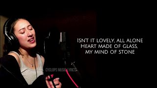LOVELY - Billie Eilish and KHALID Cover By Alexandra Porat ( Lyrics )