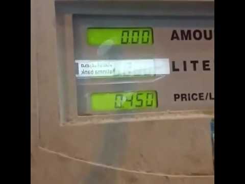 شاهدوا الغش في بعض محطات الوقود