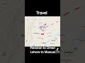 pakistan to oman distance