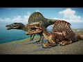 ISLAND COASTAL SPINOSAURUS THE HUNT - JURASSIC WORLD EVOLUTION 2