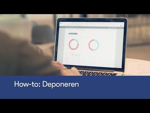 How-to: Deponeren