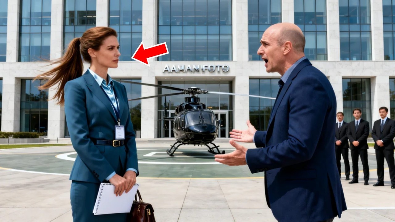 They Thought She Didn’t Belong — Until the Private Helicopter Proved Them Wrong...