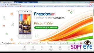 World's biggest cheapest smartphone Freedom 251 rupees february 18th launch screenshot 1