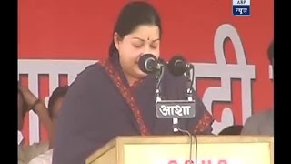 When Jayalalithaa attacked rivals in Hindi