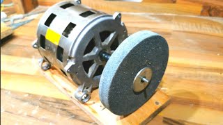 How to Make a Bench Grinder at Home