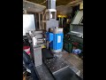 DIY Precision Black Granite CNC Machine from scrap. Part6 - Assembly all parts and first milling.