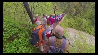 Illegio -  Rogazioni fino alle mura della Pieve di San Floriano