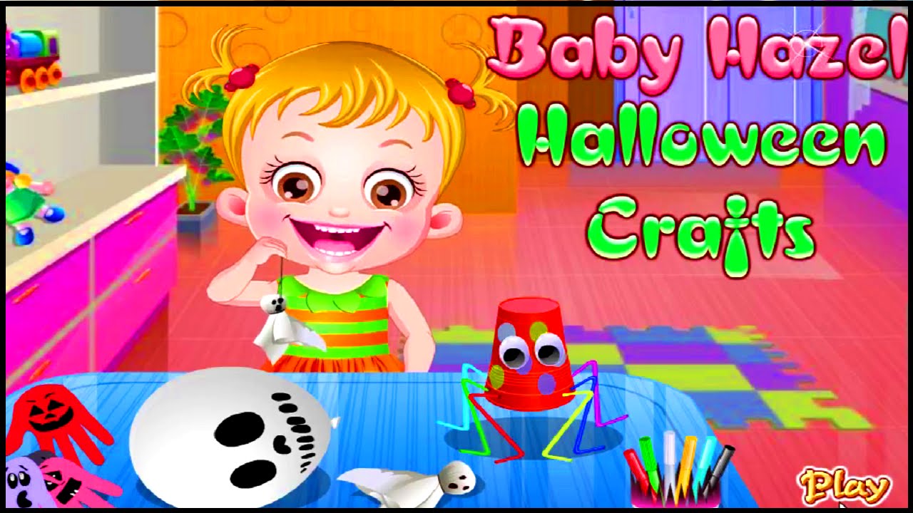 Baby Hazel Halloween Crafts Gameplay Walkthrough Game Review YouTube