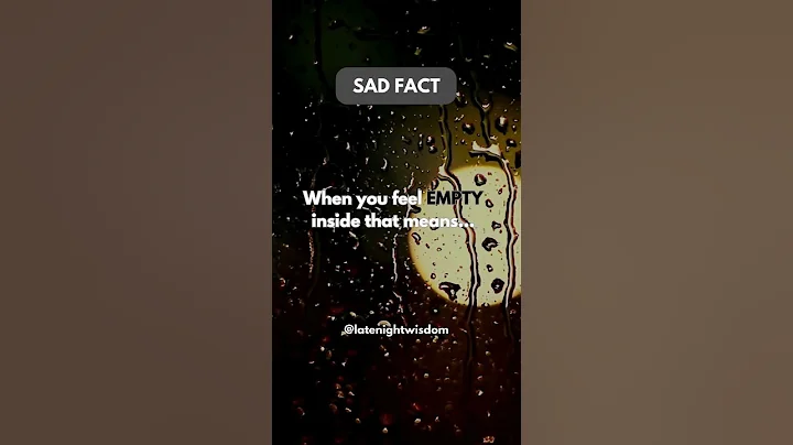 When you feel EMPTY inside that means...  #facts #dailyfacts #quotes