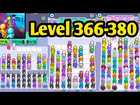 Bus Jam All Levels 366-380 Gameplay Walkthrough Android IOS