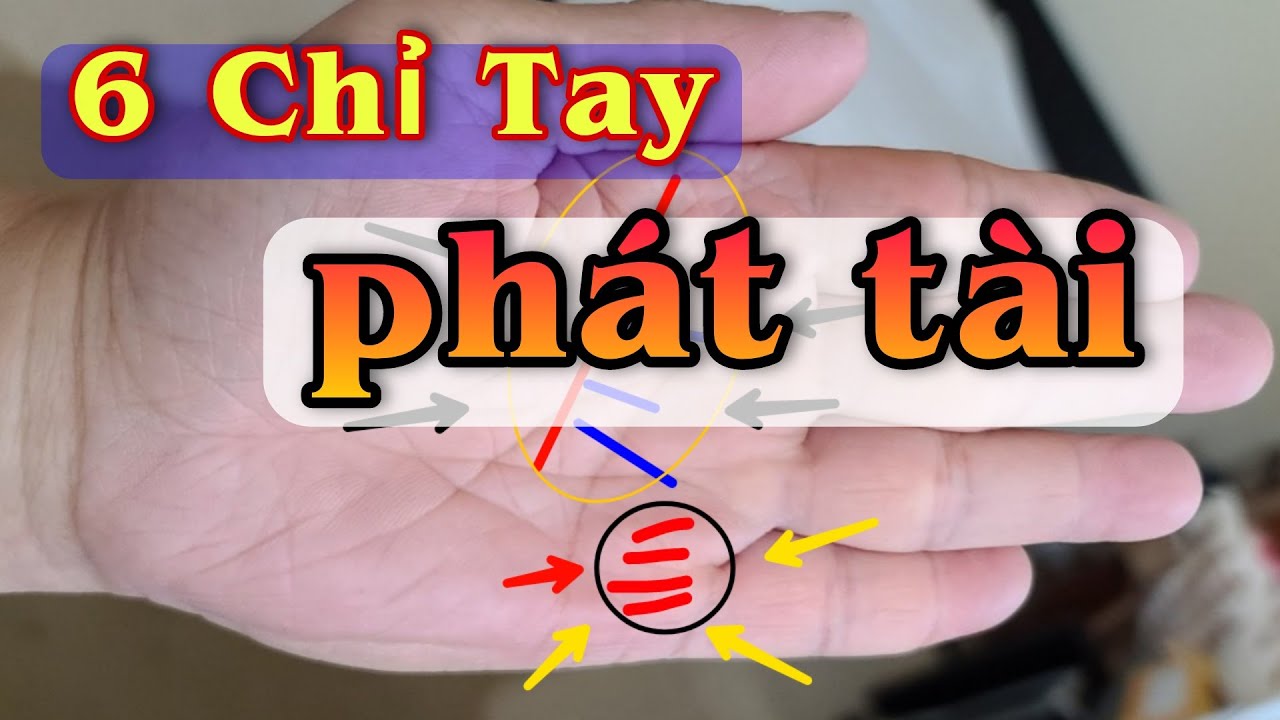 6 Đường Chỉ Tay Phát Tài Giàu Có Trong Tương Lai không sớm thì muộn (Zalo 0343 631 729)