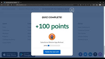 Salesforce Trailhead - Get Started with Your Salesforce App Rollout