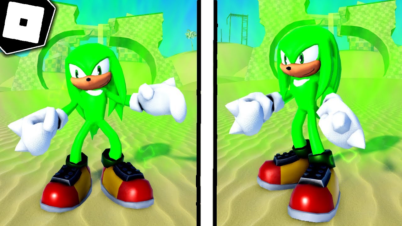 How to get CHAOS KNUCKLES BADGE + MORPH in SONIC RP+ (ALPHA) Roblox ...