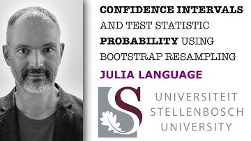 Bootstrap resampling for confidence intervals and sampling distrubutions