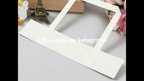 Paper bag production line: Flat handle making machine