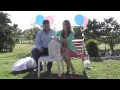 Liana and Terry's Build A Bear gender reveal