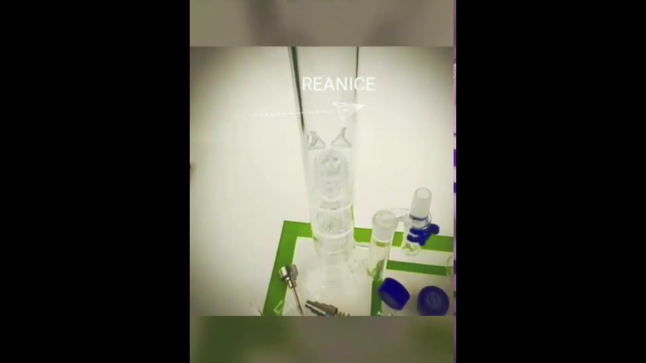 REANICE GLASS OCEAN BONG