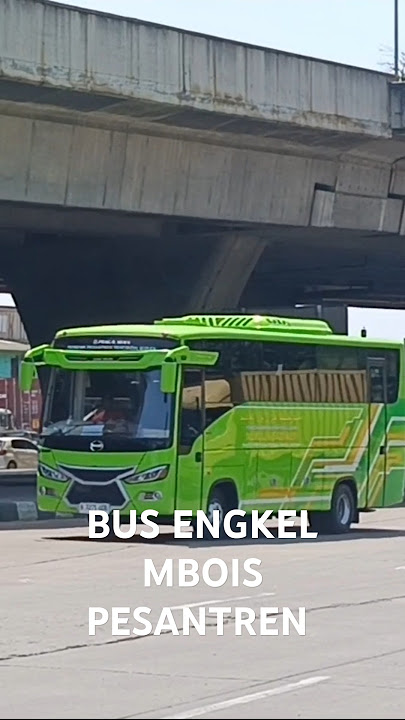 BUS ENGKEL HINO MBOIS MILIK PESANTREN