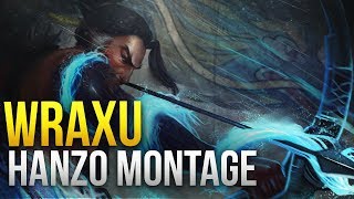 Wraxu - GOD Hanzo Montage [Rank #1 Hanzo] - Overwatch Montage