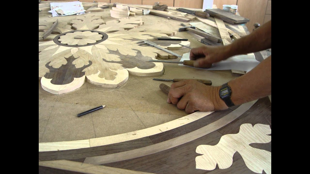 Marquetry - Inlay/Medallion - HOPE - Luxury Wood Flooring 